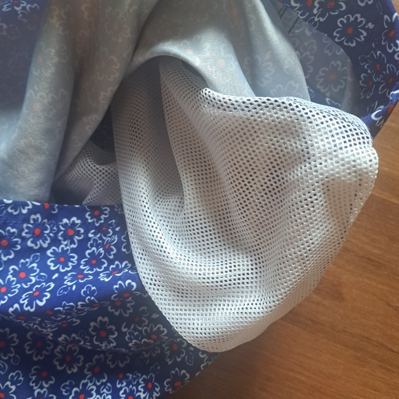 2/$25 Blue Floral Soul of London Swim Trunks Shorts beach summer unisex - Picture 7 of 8